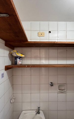Apartamento à venda com 54m², 1 quarto e 1 vaga Apartamento à venda com 54m², 1 quarto e 1 vagaBanheiro de serviço