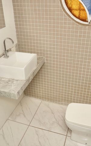 Apartamento para alugar com 100m², 3 quartos e 1 vaga Apartamento para alugar com 100m², 3 quartos e 1 vagaBanheiro Social