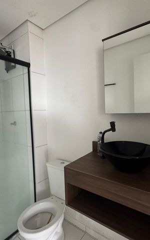 Apartamento para alugar com 41m², 2 quartos e 1 vaga Apartamento para alugar com 41m², 2 quartos e 1 vagaBanheiro