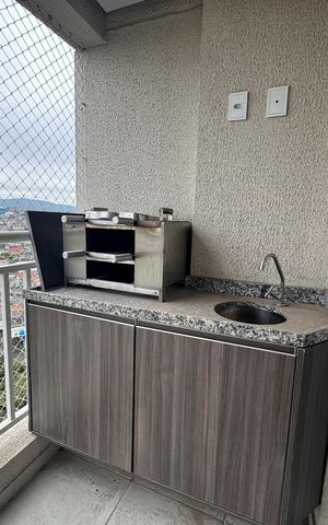 Apartamento para alugar com 41m², 2 quartos e 1 vaga Apartamento para alugar com 41m², 2 quartos e 1 vagaVaranda gourmet