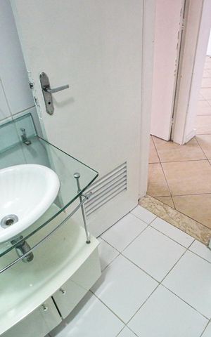 Apartamento à venda com 49m², 1 quarto e 1 vagaBanheiro