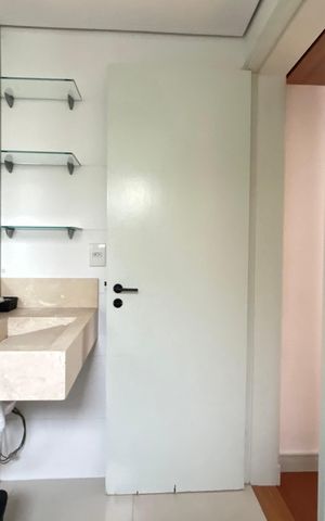 Apartamento para alugar com 108m², 3 quartos e 1 vagaBanheiro suíte 