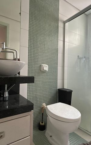 Apartamento para alugar com 108m², 3 quartos e 1 vagaBanheiro suíte 