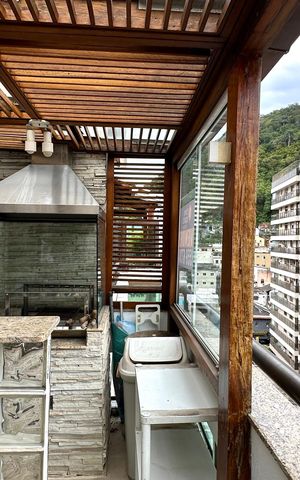 Apartamento à venda com 197m², 4 quartos e 2 vagasVaranda