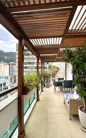 Apartamento à venda com 197m², 4 quartos e 2 vagasVaranda