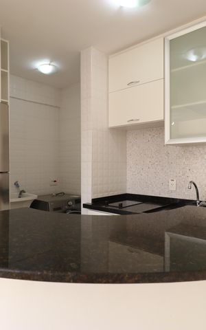 Apartamento para alugar com 30m², 1 quarto e 1 vagaCozinha e Área de Serviço