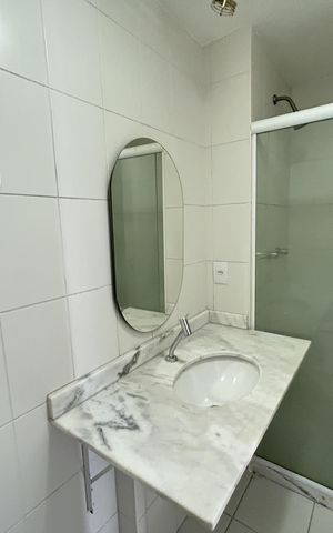 Apartamento para alugar com 60m², 2 quartos e 1 vagaBanheiro da Suíte