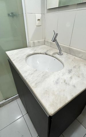 Apartamento para alugar com 60m², 2 quartos e 1 vagaBanheiro Social