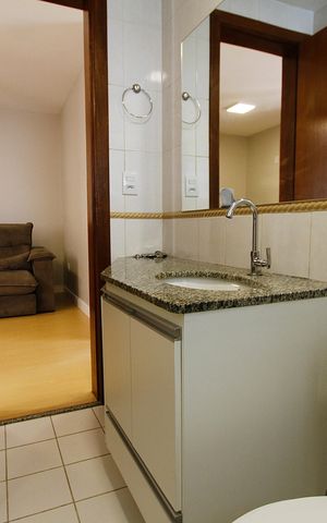 Apartamento para alugar com 57m², 2 quartos e 1 vagaBanheiro Social