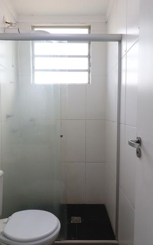 Apartamento para alugar com 47m², 2 quartos e 1 vaga Apartamento para alugar com 47m², 2 quartos e 1 vagaBanheiro