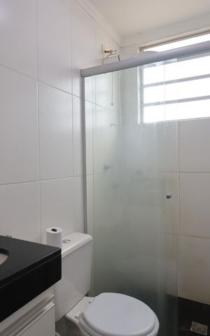Apartamento para alugar com 47m², 2 quartos e 1 vaga Apartamento para alugar com 47m², 2 quartos e 1 vagaBanheiro