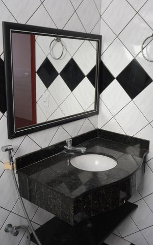 Casa para alugar com 260m², 4 quartos e 5 vagasBanheiro da Suíte