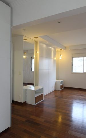 Apartamento para alugar com 128m², 3 quartos e 2 vagasQuarto 3 - Suíte