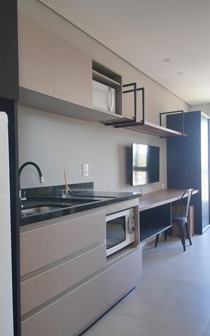 Apartamento para alugar com 25m², 1 quarto e 1 vagaCozinha
