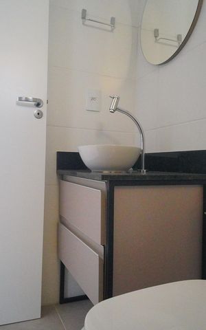 Apartamento para alugar com 25m², 1 quarto e 1 vagaBanheiro