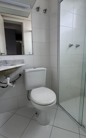 Apartamento para alugar com 59m², 2 quartos e sem vaga Apartamento para alugar com 59m², 2 quartos e sem vagaBanheiro