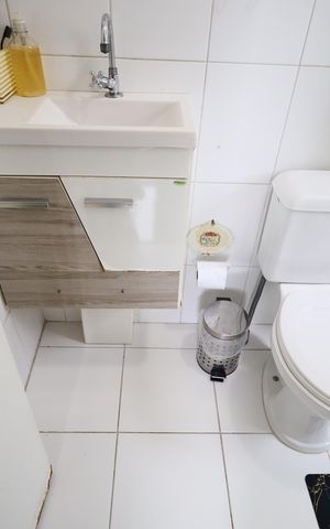 Apartamento para alugar com 75m², 2 quartos e 1 vagaBanheiro da Suíte 1