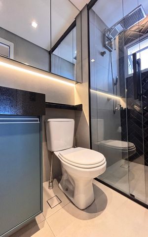Apartamento para alugar com 31m², 1 quarto e sem vaga Apartamento para alugar com 31m², 1 quarto e sem vagaBanheiro