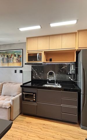 Apartamento para alugar com 31m², 1 quarto e sem vaga Apartamento para alugar com 31m², 1 quarto e sem vagaSala/Cozinha