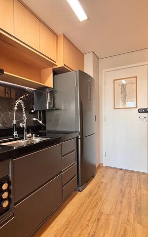 Apartamento para alugar com 31m², 1 quarto e sem vaga Apartamento para alugar com 31m², 1 quarto e sem vagaSala/Cozinha