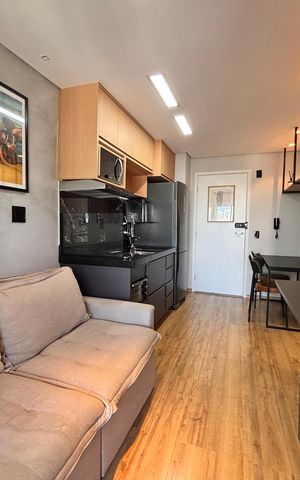 Apartamento para alugar com 31m², 1 quarto e sem vaga Apartamento para alugar com 31m², 1 quarto e sem vagaSala/Cozinha