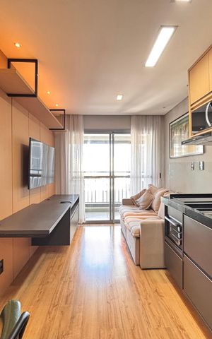 Apartamento para alugar com 31m², 1 quarto e sem vaga Apartamento para alugar com 31m², 1 quarto e sem vagaSala/Cozinha