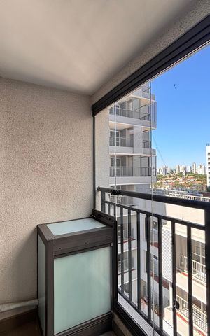 Apartamento para alugar com 31m², 1 quarto e sem vaga Apartamento para alugar com 31m², 1 quarto e sem vagaVaranda