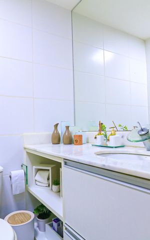 Apartamento para alugar com 60m², 2 quartos e 1 vaga Apartamento para alugar com 60m², 2 quartos e 1 vagaBanheiro