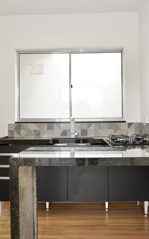 Studio para alugar com 35m², 1 quarto e 1 vaga Studio para alugar com 35m², 1 quarto e 1 vagaCozinha