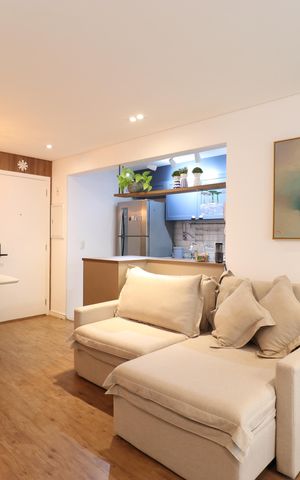 Apartamento para alugar com 66m², 2 quartos e 2 vagasSala