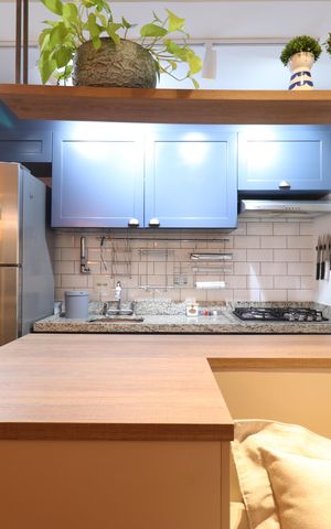 Apartamento para alugar com 66m², 2 quartos e 2 vagasCozinha e Área de serviço 