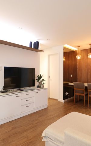 Apartamento para alugar com 66m², 2 quartos e 2 vagasSala