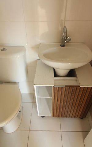 Apartamento para alugar com 48m², 2 quartos e 1 vaga Apartamento para alugar com 48m², 2 quartos e 1 vagaBanheiro