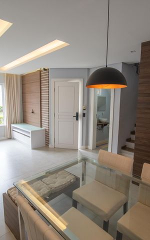 Casa de condomínio para alugar com 105m², 3 quartos e 2 vagas Casa de condomínio para alugar com 105m², 3 quartos e 2 vagasSala