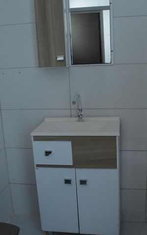 Casa para alugar com 60m², 2 quartos e 1 vagaBanheiro social