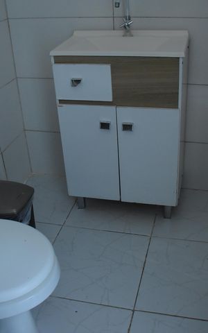 Casa para alugar com 60m², 2 quartos e 1 vagaBanheiro social