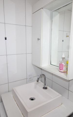 Apartamento para alugar com 24m², 1 quarto e sem vagaBanheiro
