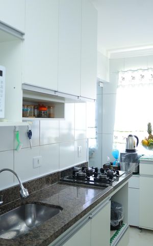 Apartamento à venda com 45m², 2 quartos e 1 vagaCozinha
