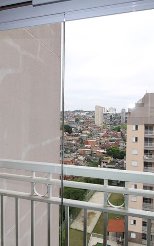 Apartamento à venda com 45m², 2 quartos e 1 vagaVaranda