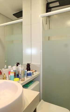 Apartamento à venda com 45m², 2 quartos e 1 vagaBanheiro