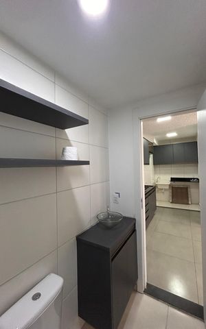 Apartamento para alugar com 34m², 2 quartos e sem vaga Apartamento para alugar com 34m², 2 quartos e sem vagaBanheiro