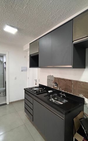 Apartamento para alugar com 34m², 2 quartos e sem vaga Apartamento para alugar com 34m², 2 quartos e sem vagaCozinha