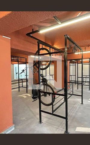 Apartamento para alugar com 34m², 2 quartos e sem vaga Apartamento para alugar com 34m², 2 quartos e sem vagaBicicletário