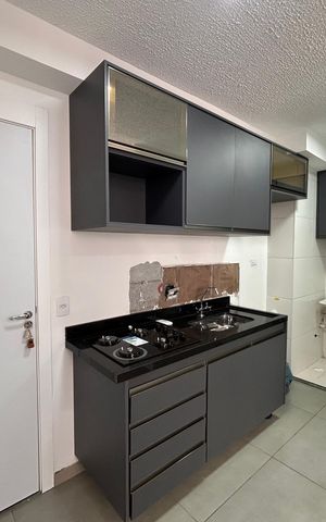 Apartamento para alugar com 34m², 2 quartos e sem vaga Apartamento para alugar com 34m², 2 quartos e sem vagaCozinha