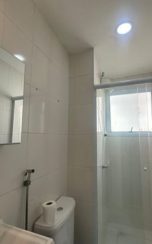 Apartamento para alugar com 58m², 2 quartos e 1 vaga Apartamento para alugar com 58m², 2 quartos e 1 vagaBanheiro Social