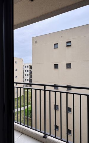 Apartamento para alugar com 55m², 2 quartos e 1 vagaVaranda