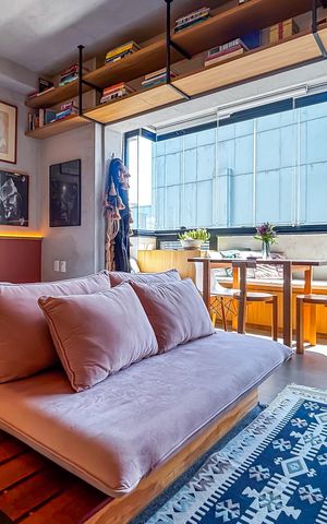 Apartamento para alugar com 32m², 1 quarto e 1 vaga
