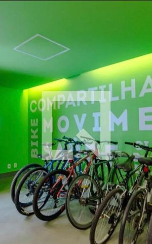 Apartamento para alugar com 32m², 1 quarto e 1 vaga
