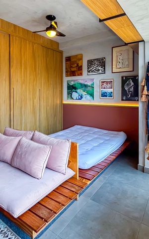 Apartamento para alugar com 32m², 1 quarto e 1 vaga