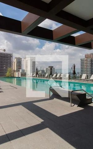 Apartamento para alugar com 32m², 1 quarto e 1 vaga